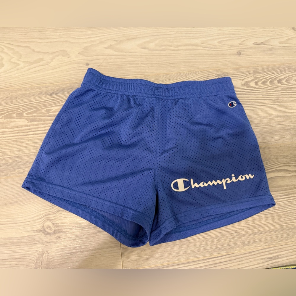 Champion Blue Mesh Shorts